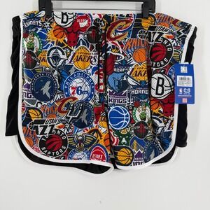 NBA Ultra Game Mens 3X Mesh Basketball Shorts All Over Print Team Logos FSZL477F